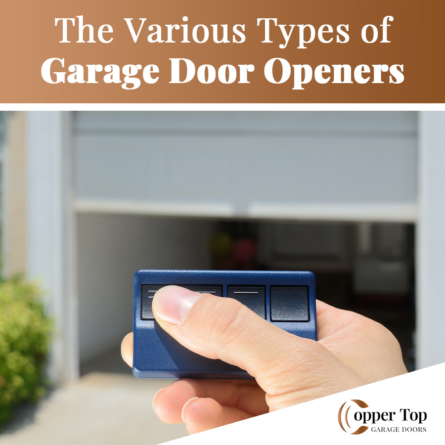 The Various Types of Garage Door Openers to Consider