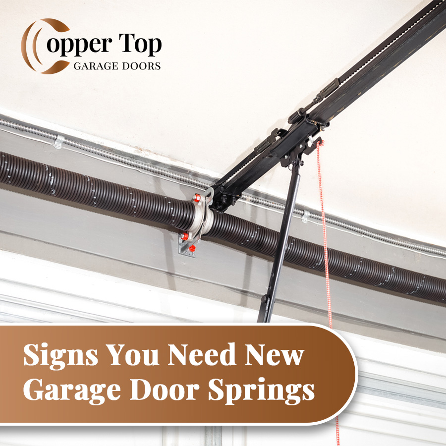 Signs You Need New Garage Door Springs